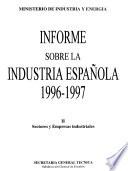 Informe sobre la industria española