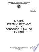 Informe sobre la situación de los derechos humanos en Haití
