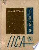 Informe Tecnico 1963