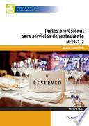 Inglés profesional para servicios de restauración