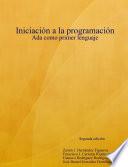 Iniciación a la programación. Ada como primer lenguaje