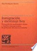 Inmigración y mestizaje hoy