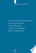 Inner-Midrashic Introductions and Their Influence on Introductions to Medieval Rabbinic Bible Commentaries