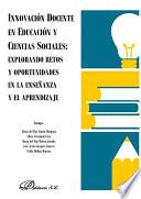 Innovación docente en educación y ciencias sociales: explorando retos y oportunidades en la enseñanza y el aprendizaje