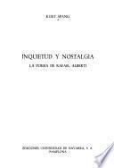 Inquietud y nostalgia