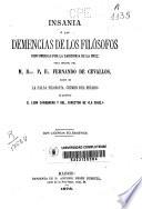 Insania o las demencias de los filósofos