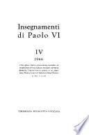Insegnamenti di Paolo VI.