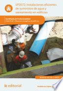Instalaciones eficientes de suministro de agua y saneamiento en edificios. ENAC0108