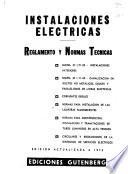 Instalaciones eléctricas