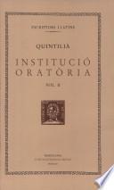 Institució oratòria (vol. II)