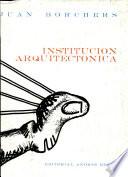 Institución arquitectónica