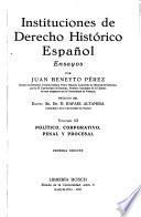 Instituciones de derecha histórico español
