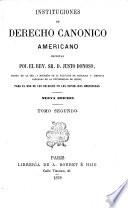 Instituciones de derecho canonico americano