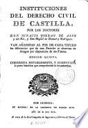 Instituciones del derecho civil de Castilla