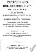 Instituciones del derecho civil de Castilla