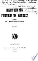 Instituciones politicas de Mendoza