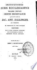 Institutionum juris naturalis et ecclesiastici publici libri V