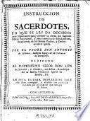 Instruccion de sacerdotes
