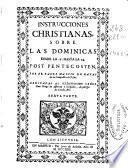 Instrucciones christianas sobre las dominicas desde la 15 hasta la 24 post Pentecosten