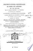 Instrucciones generales en forma de catecismo