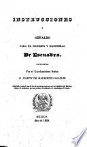Instrucciones y señales para el regimen y maniobras de escuadra