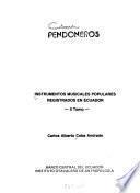 Instrumentos musicales populares registrados en el Ecuador