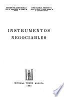 Instrumentos negociables