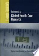 Instruments for Clinical Health-care Research