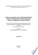 Intelecto e imaginaçao na filosofia medieval