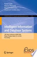 Intelligent Information and Database Systems