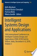 Intelligent Systems Design and Applications