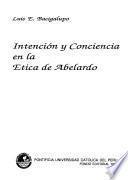 Intención y conciencia en la Etica de Abelardo