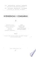 Intendencias y comisarias ....