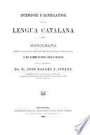 Intensivos ó superlativos de la lengua catalana
