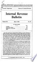 Internal Revenue Bulletin
