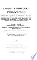 Internationaal tijdschrift voor experimentele pedagogiek