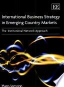 International Business Strategy in Emerging Country Markets
