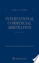 International Commercial Arbitration