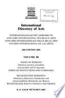 International Directory of Arts
