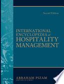 International Encyclopedia of Hospitality Management 2nd edition