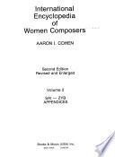 International Encyclopedia of Women Composers