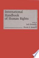 International Handbook of Human Rights
