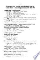 International Hydrographic Bulletin