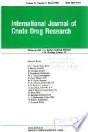 International Journal of Crude Drug Research