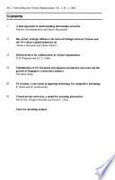 International Journal of Networking and Virtual Organisations