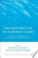 International Law for Common Goods