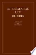 International Law Reports
