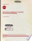 International Lighting in Controlled Environments Workshop