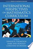 International Perspectives on Mathematics Curriculum