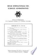 International review of administrative sciences